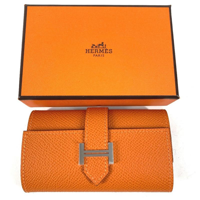 Hermes Key Case Bearn Epsom Orange Holder