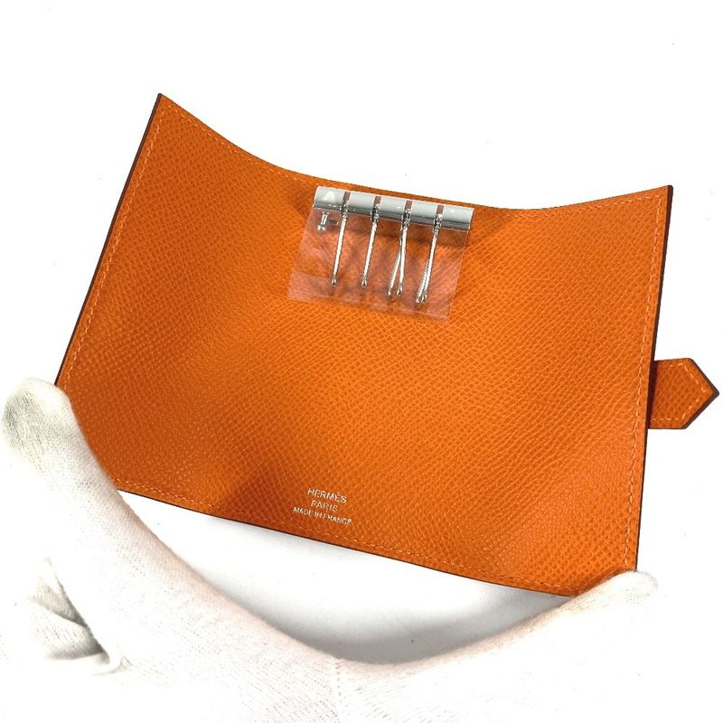 Hermes Key Case Bearn Epsom Orange Holder