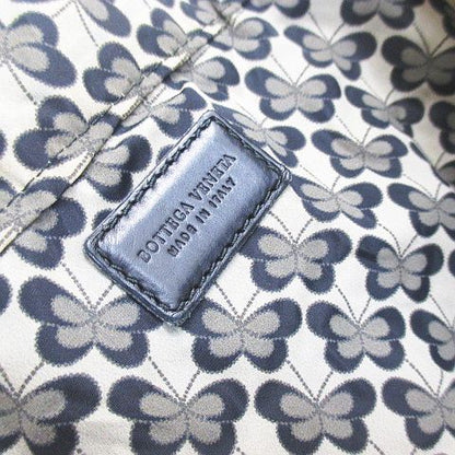 Bottega Veneta Portable Tote Eco Butterfly Print Intrecciato Black