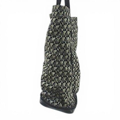 Bottega Veneta Portable Tote Eco Butterfly Print Intrecciato Black