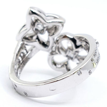 Louis Vuitton 18K White Gold Barguardant Toi Emore Ring Diamond