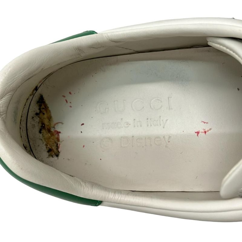 Gucci Sneakers 5.5 Ace White Green Multi Leather X