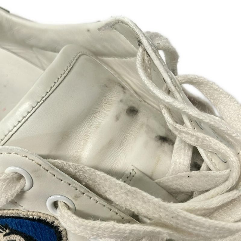 Gucci Sneakers 5.5 Ace White Green Multi Leather X