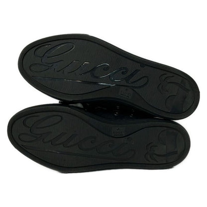 Gucci Sneakers 37 Black GG Pattern Leather