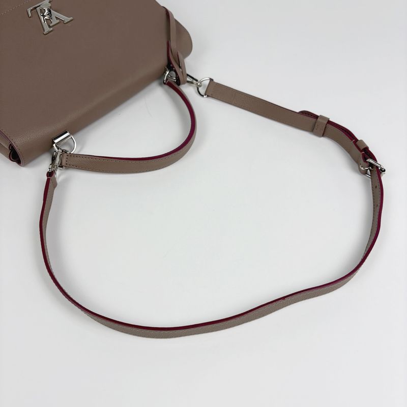 Louis Vuitton 2-Way Shoulder Bag Leather Brown