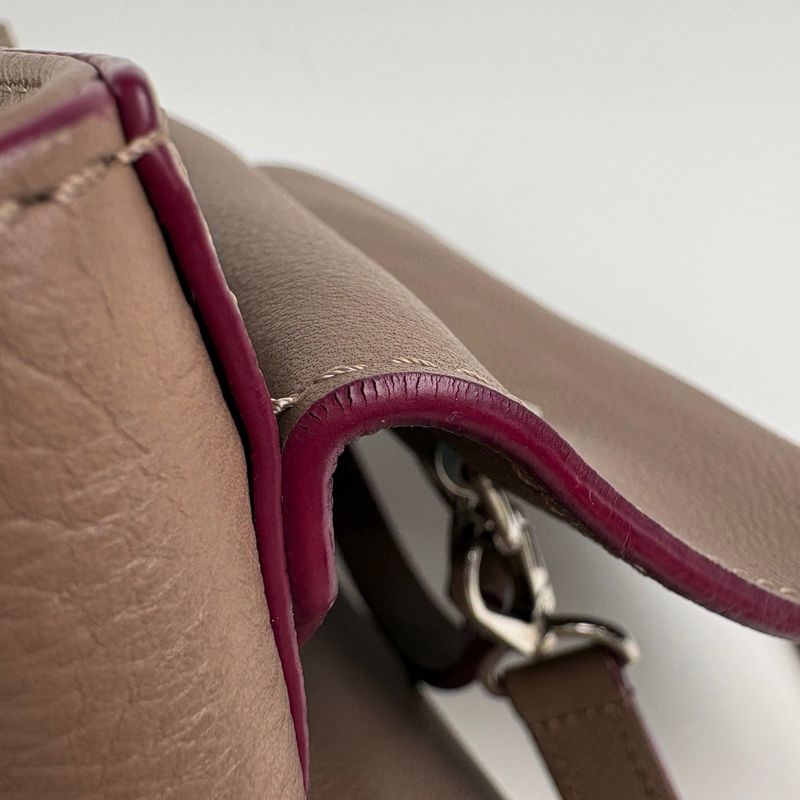Louis Vuitton 2-Way Shoulder Bag Leather Brown