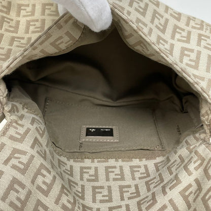 Fendi Zucchino Pattern Shoulder Bag Mini Mamma Baguette