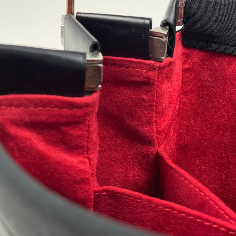 Cartier Trinity Handbag Fabric Black