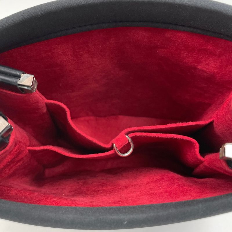 Cartier Trinity Handbag Fabric Black