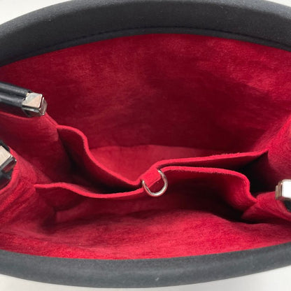Cartier Trinity Handbag Fabric Black