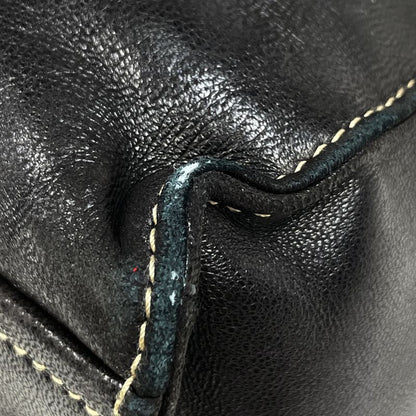 Prada Tote Shoulder Leather Nero