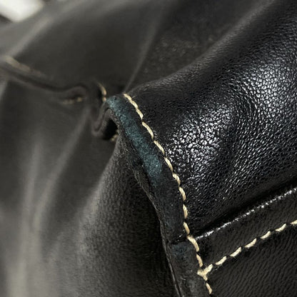 Prada Tote Shoulder Leather Nero
