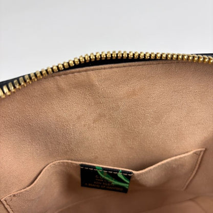 Gucci Horsebit Mini Top Handle 2-Way Shoulder Bag Ken Scott Flower Black Multi-color