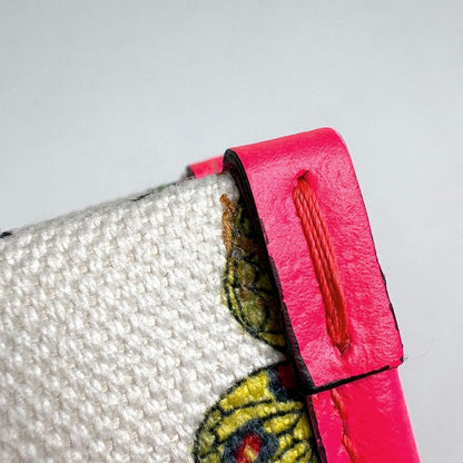 Gucci Flora 2-Way Shoulder Bag Floral Pattern Canvas Pink Multicolor
