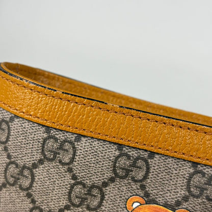 Gucci GG Pattern Large Tote Double Teddy Bear Exo Kai Supreme