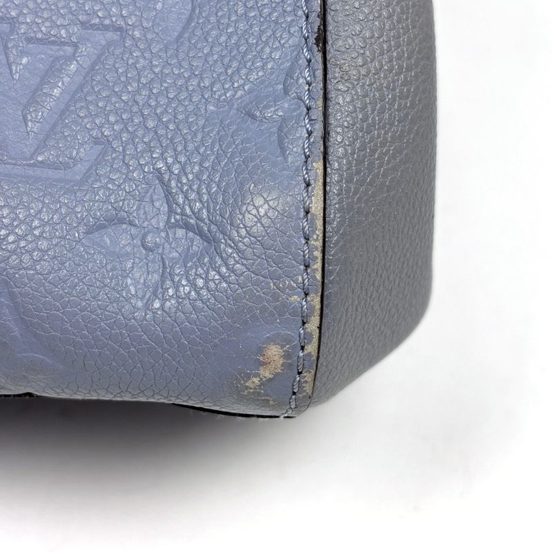 Louis Vuitton Montaigne BB 2-Way Shoulder Bag Monogram Empreinte Lila Lira