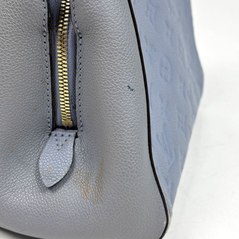 Louis Vuitton Montaigne BB 2-Way Shoulder Bag Monogram Empreinte Lila Lira
