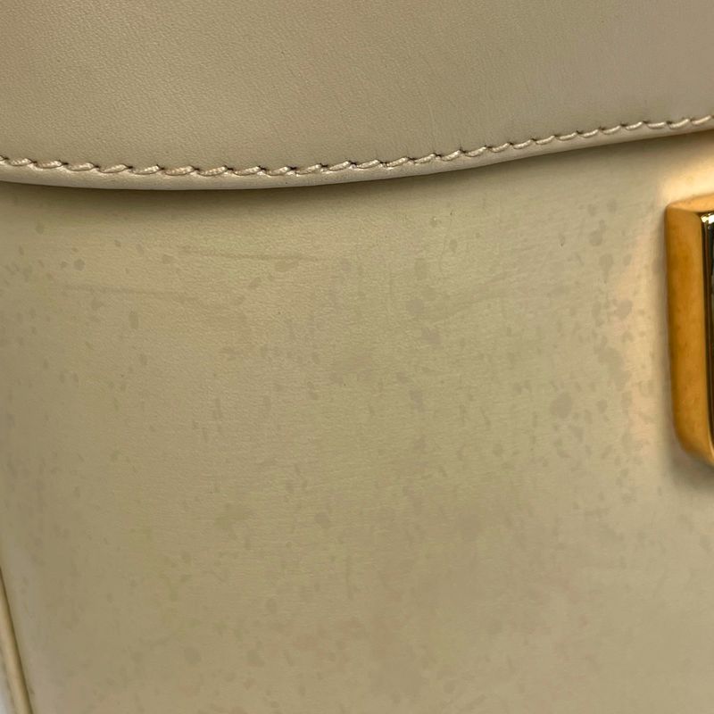 Gucci Ladylock Handbag Vanity Bag Vintage Leather