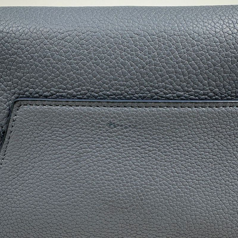 Celine Sangle Bucket Small Shoulder Bag Leather Light Blue