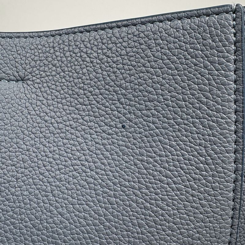 Celine Sangle Bucket Small Shoulder Bag Leather Light Blue