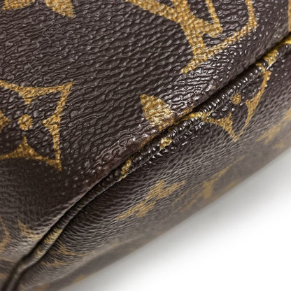 Louis Vuitton Neverfull MM Shoulder Bag Tote Monogram Brown