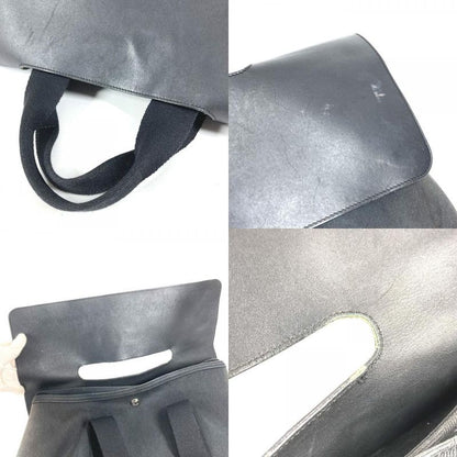 Hermes Handbag Valparaiso MM Toile Chevron Black