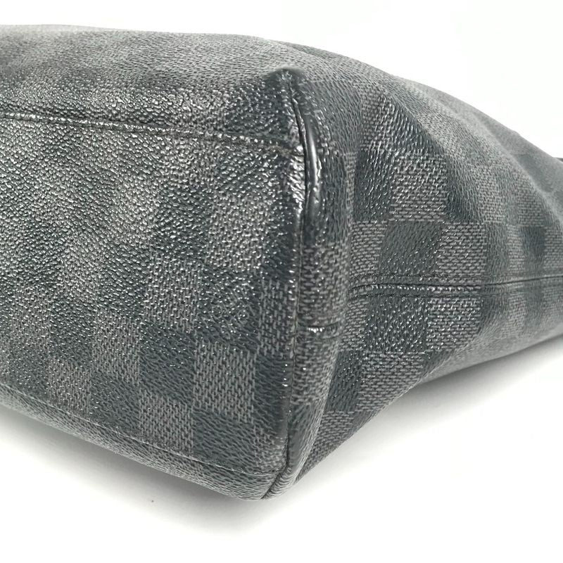 Louis Vuitton Shoulder Bag Mick MM Damier Graphite Canvas Black