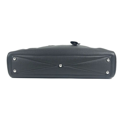Hermes Business Bag Victoria 40 Taurillon Clemence Black