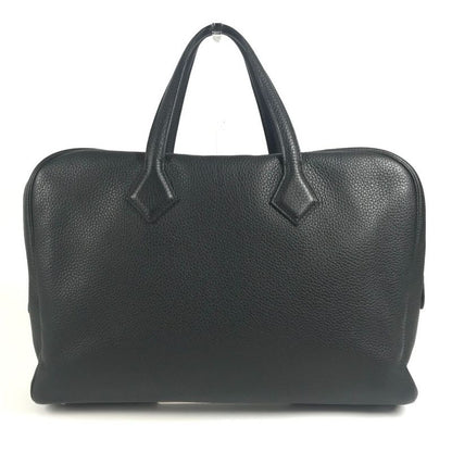 Hermes Business Bag Victoria 40 Taurillon Clemence Black