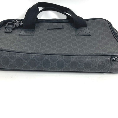 Gucci Handbag GG Supreme Logo Canvas Black