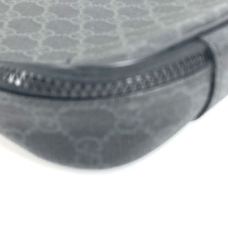 Gucci Handbag GG Supreme Logo Canvas Black