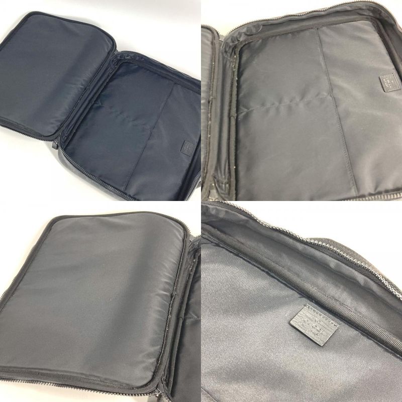 Gucci Handbag GG Supreme Logo Canvas Black