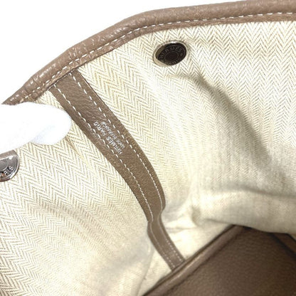 Hermes Tote Garden Party 36 PM Negonda Etoupe Beige