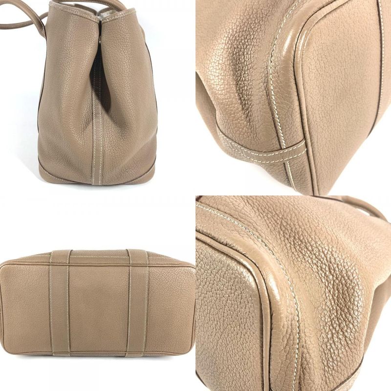 Hermes Tote Garden Party 36 PM Negonda Etoupe Beige