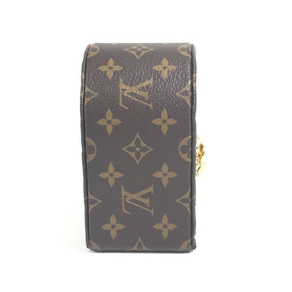 Louis Vuitton Case Ecrankle Monogram Canvas Brown Shoulder Bag X Pink