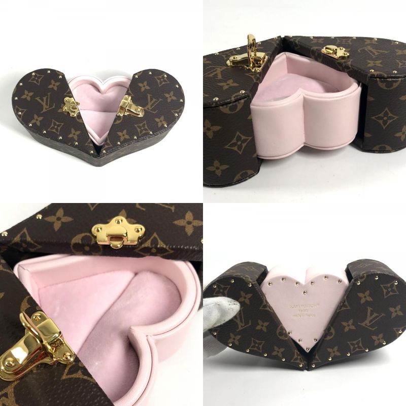 Louis Vuitton Case Ecrankle Monogram Canvas Brown Shoulder Bag X Pink