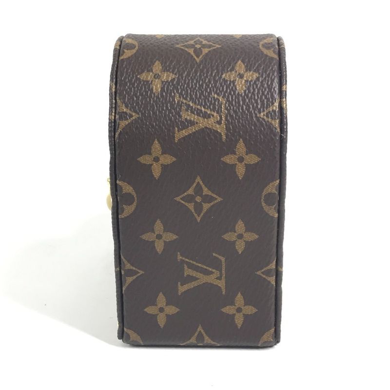 Louis Vuitton Case Ecrankle Monogram Canvas Brown Shoulder Bag X Pink