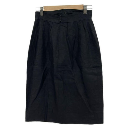 Chanel Skirt 38 M Black Knee Length