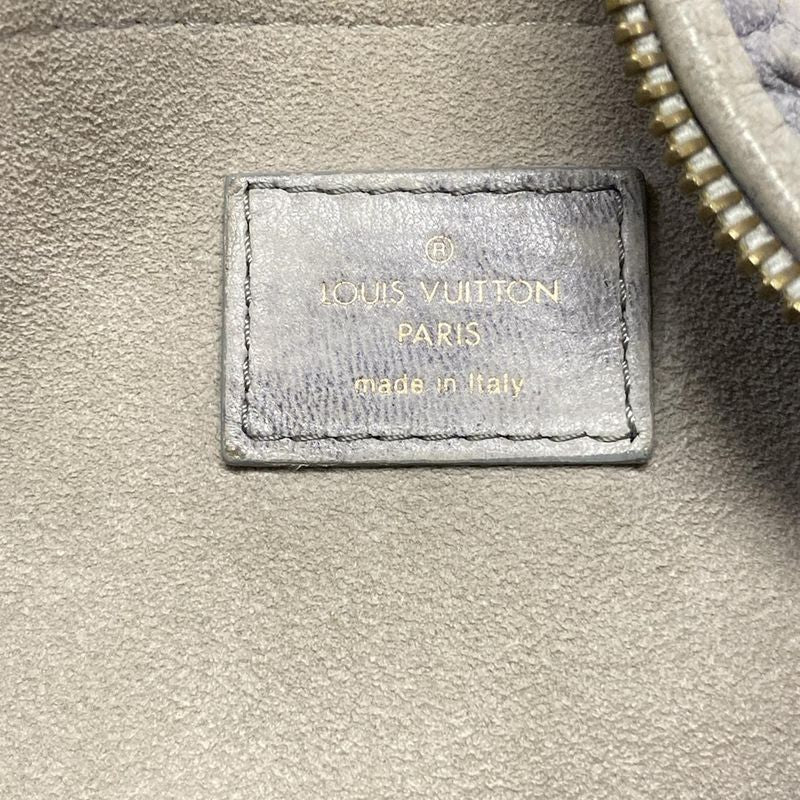 Louis Vuitton Shoulder Bag Monogram Olympe Nimbus GM Gray Leather