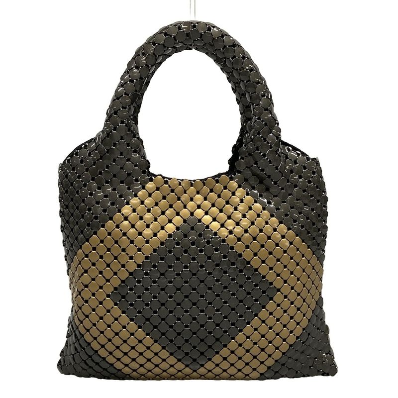 Bottega Veneta Tote Dark Gray Gold