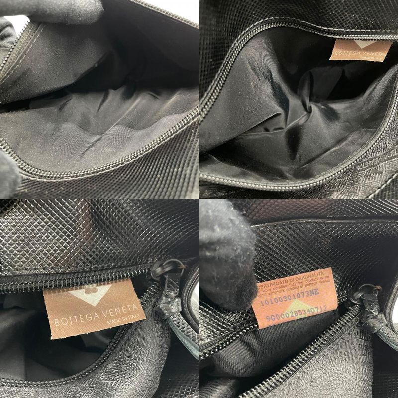Bottega Veneta Tote Black Silver Shoulder Can Be Simple D2