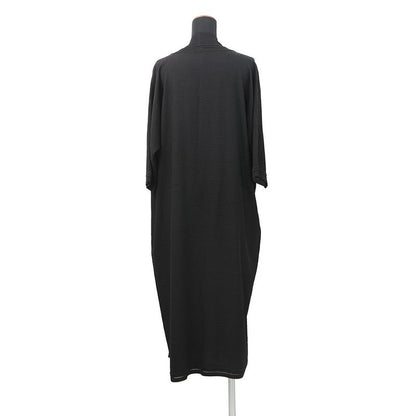 Hermes Cardigan Long Silk 34 Black