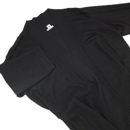 Hermes Cardigan Long Silk 34 Black
