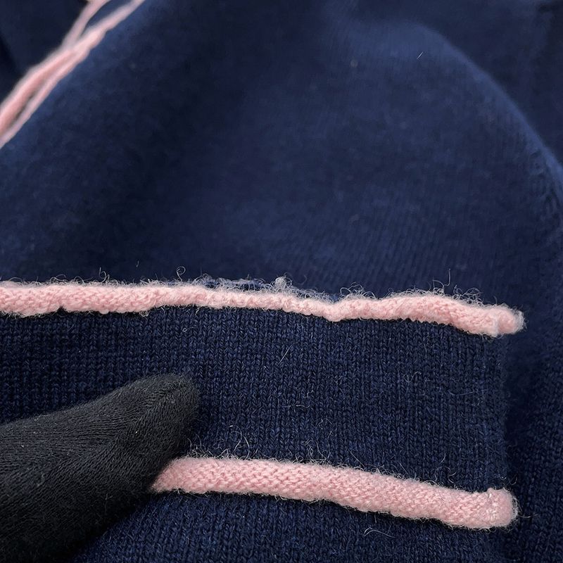 Chanel Cardigan No5 Button Cashmere 36
