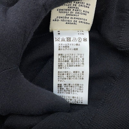 Hermes Cardigan Lift Silk Cotton 36 Black