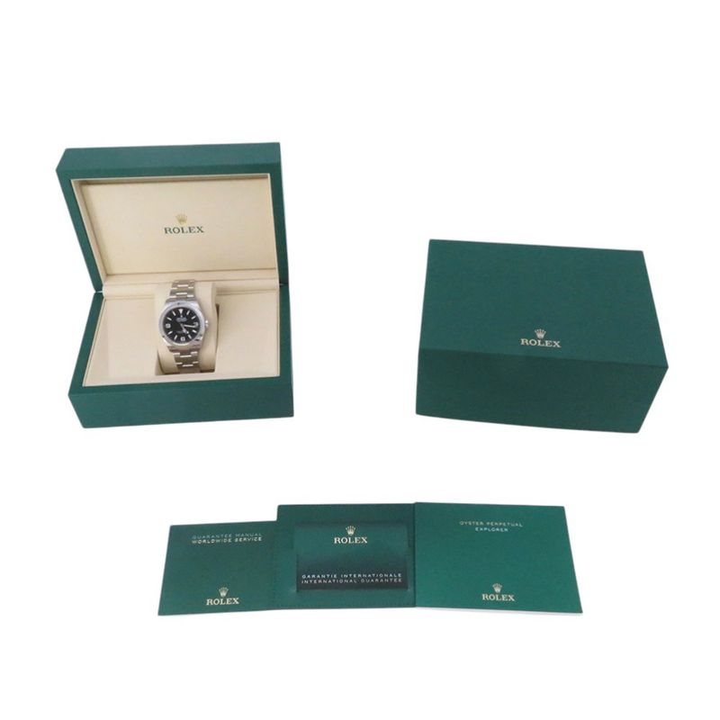 Rolex 40 Watch Black Dial