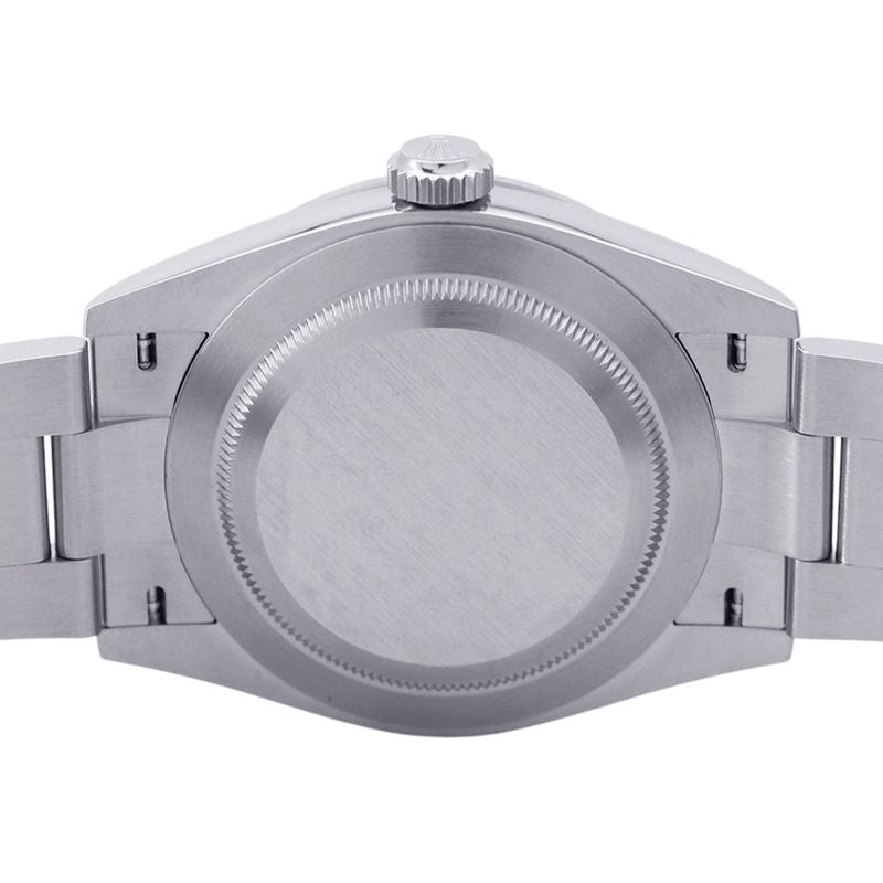 Rolex 40 Watch Black Dial