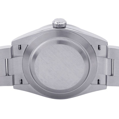 Rolex 40 Watch Black Dial