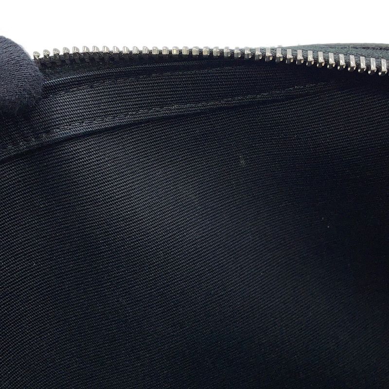 Celine Shoulder Bag Triomphe Horizontal Leather Black Brown