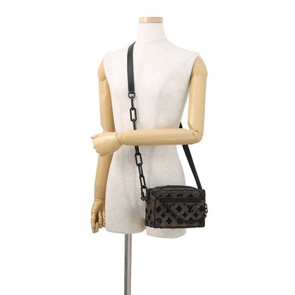 Louis Vuitton Shoulder Bag Monogram Tufting Mini Soft Trunk Black Noir